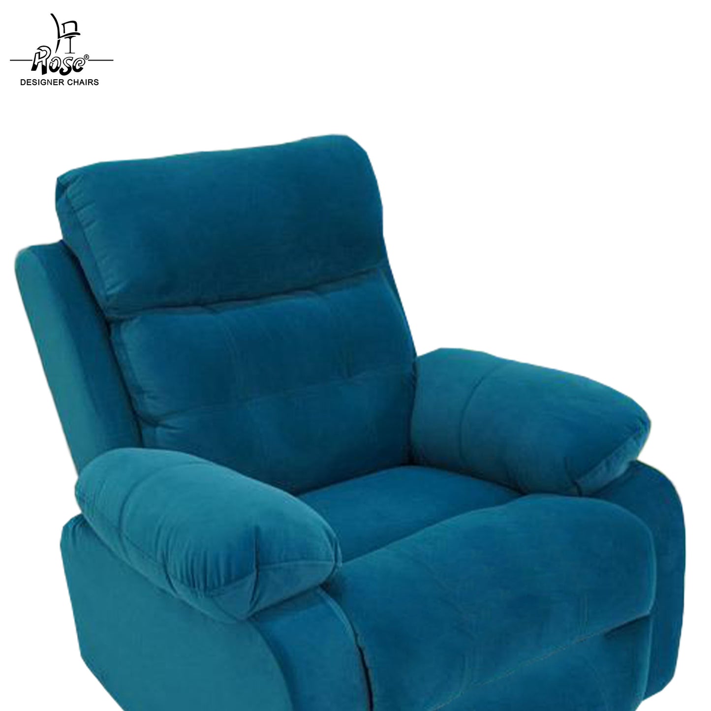 Rose Romania Recliner | Manual Recliner | Single R | ( Blue )