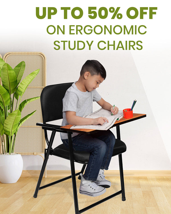 Up to 50% off on Ergonomic Study Chairs