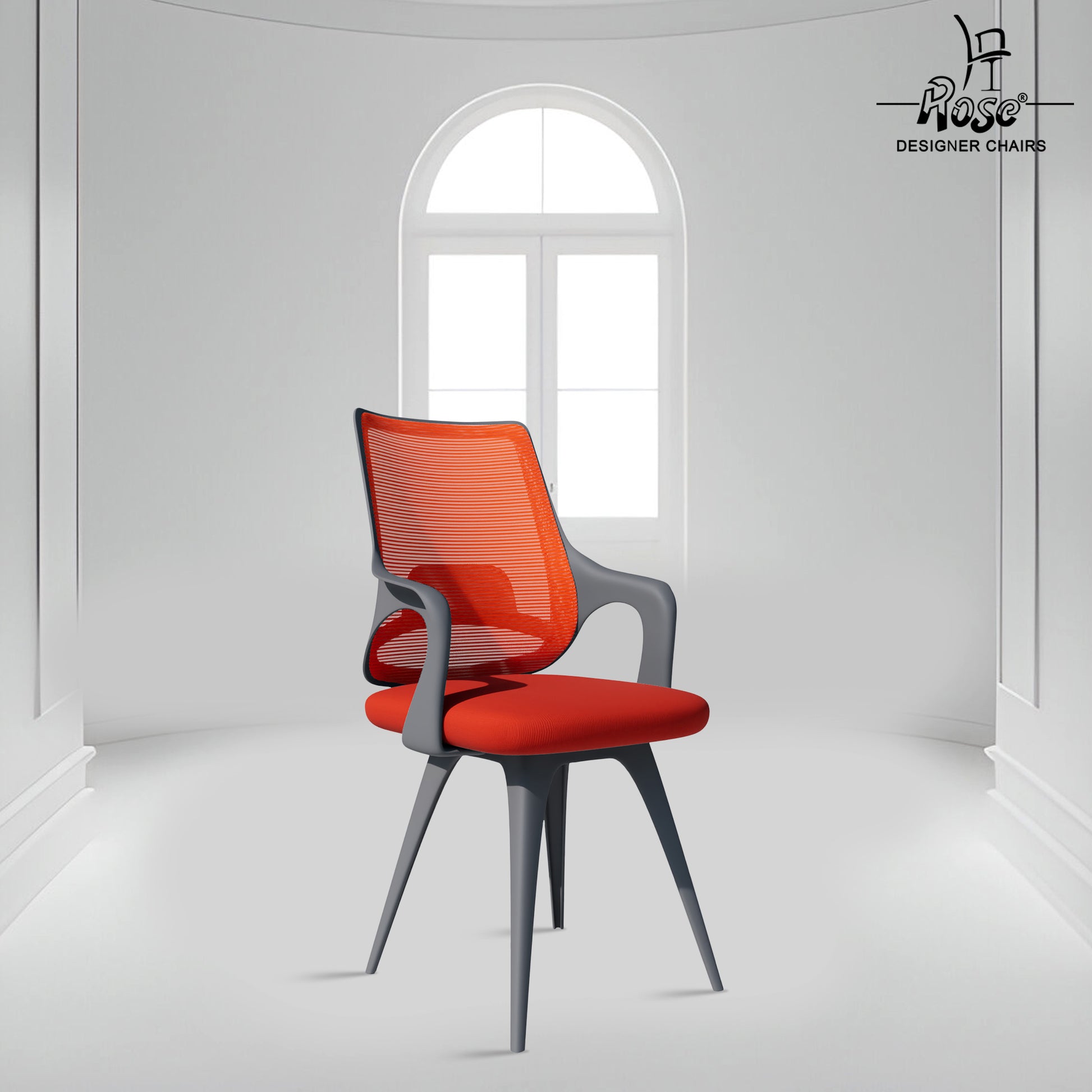 Mono Grey and Orange