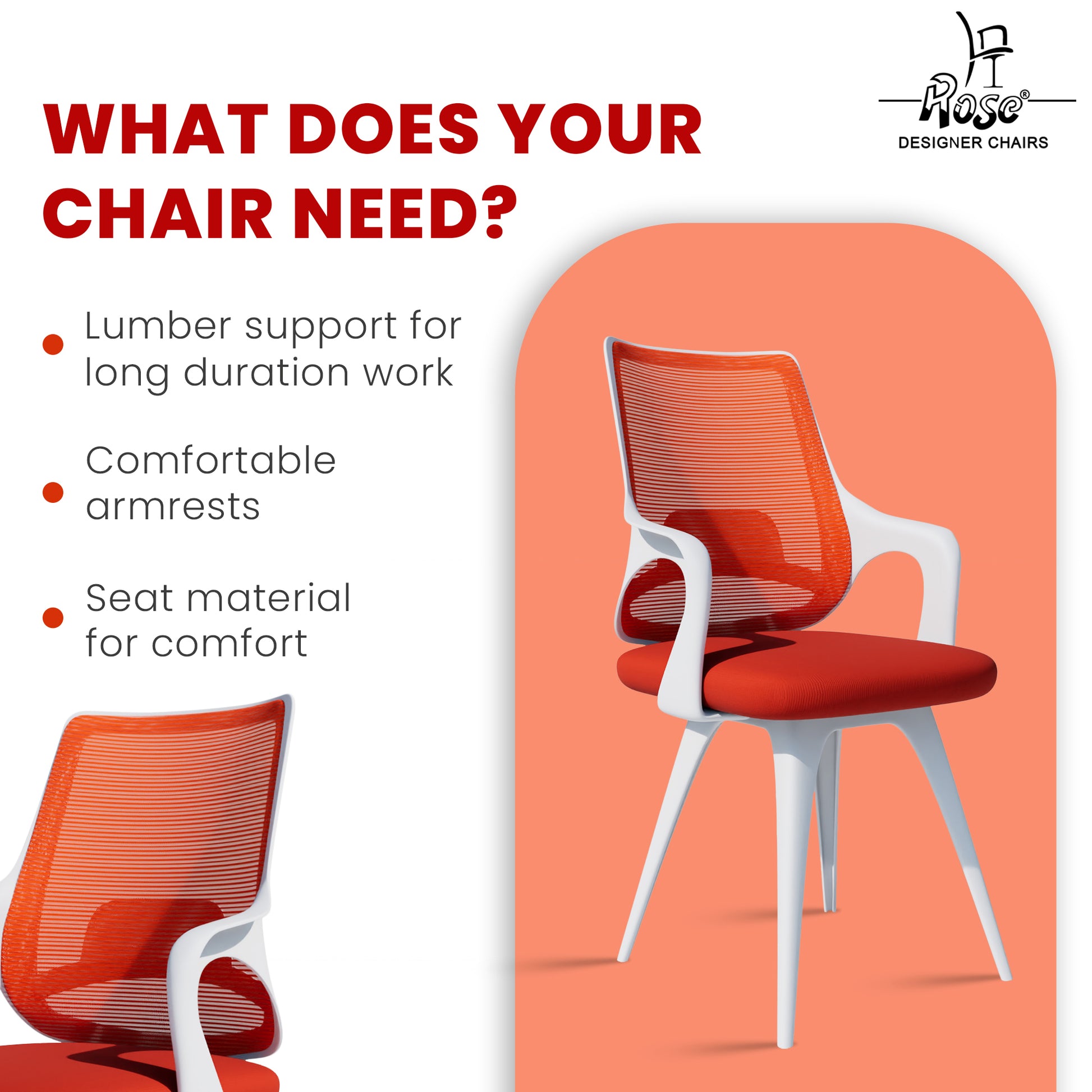 Mono white and orange