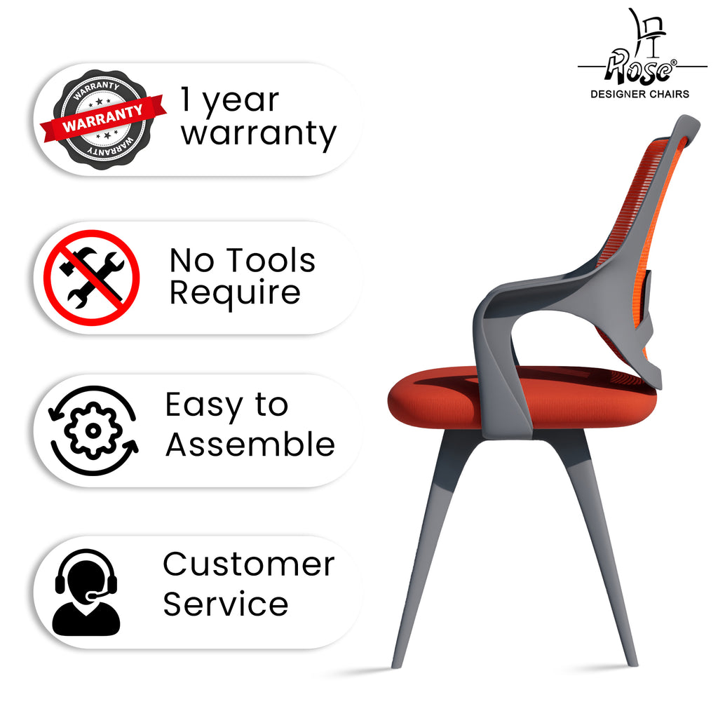 Mono Grey and Orange