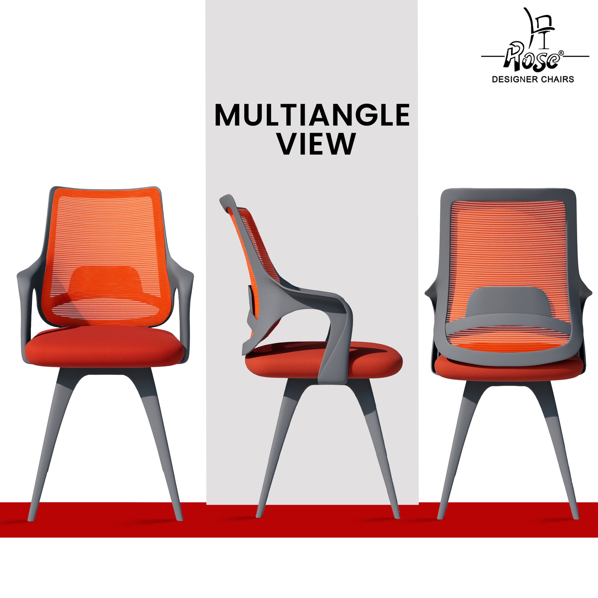 Mono Grey and Orange