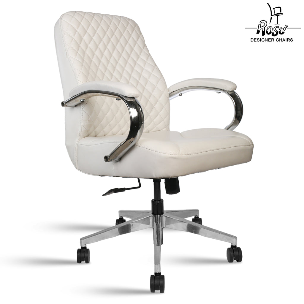 ROSE® Big Bucket High Back Leatherette Executive Office Chair