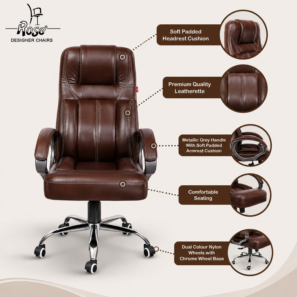 ROSE® 297 HB Office Chair | Leatherette