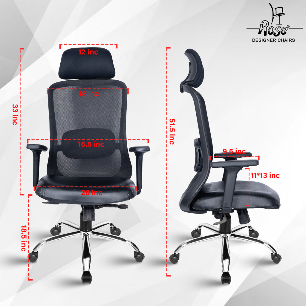 ROSE® Hauwk High Back Office Chair
