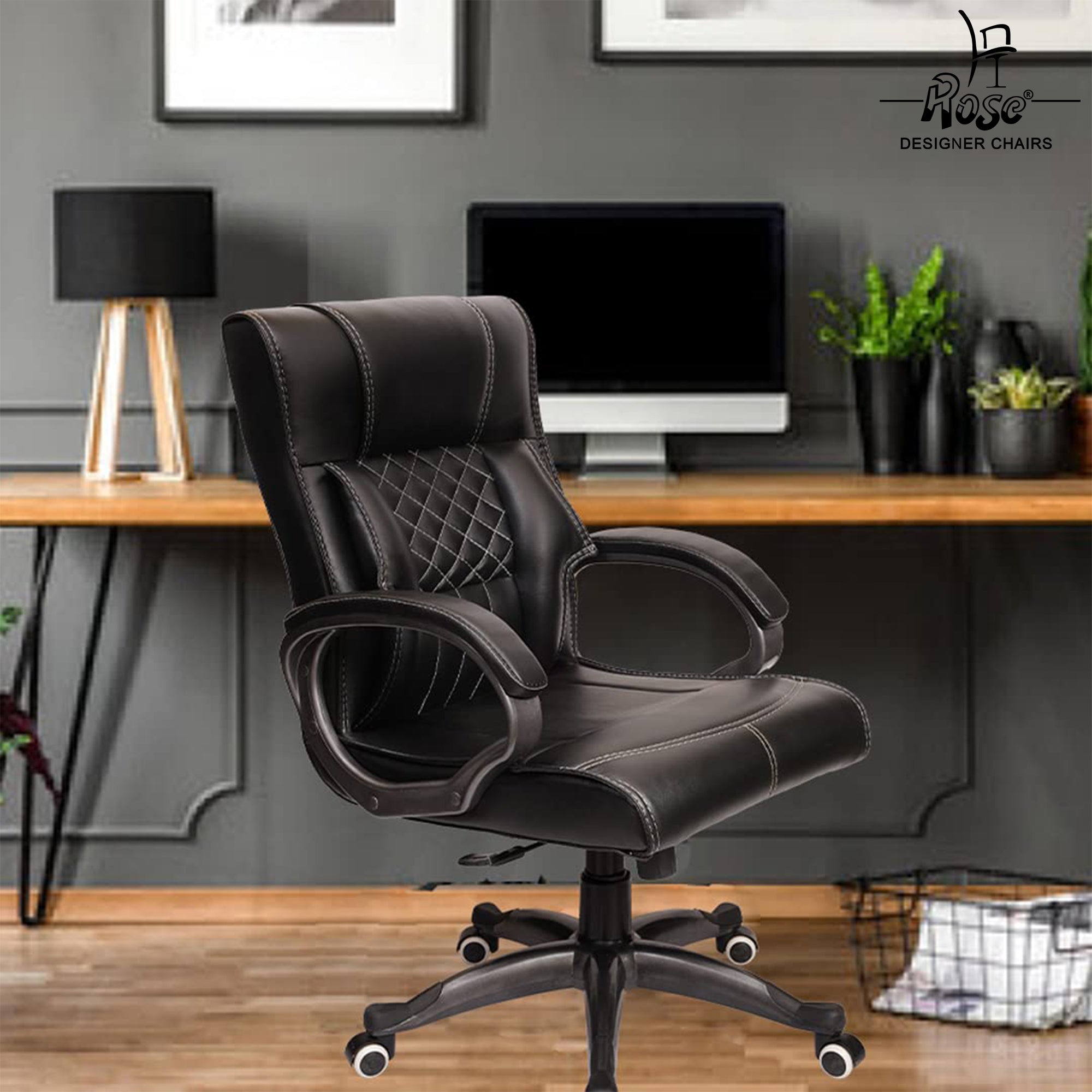 ROSE® Iran MB Office Chair | Leatherette – Rose Designer Chairs