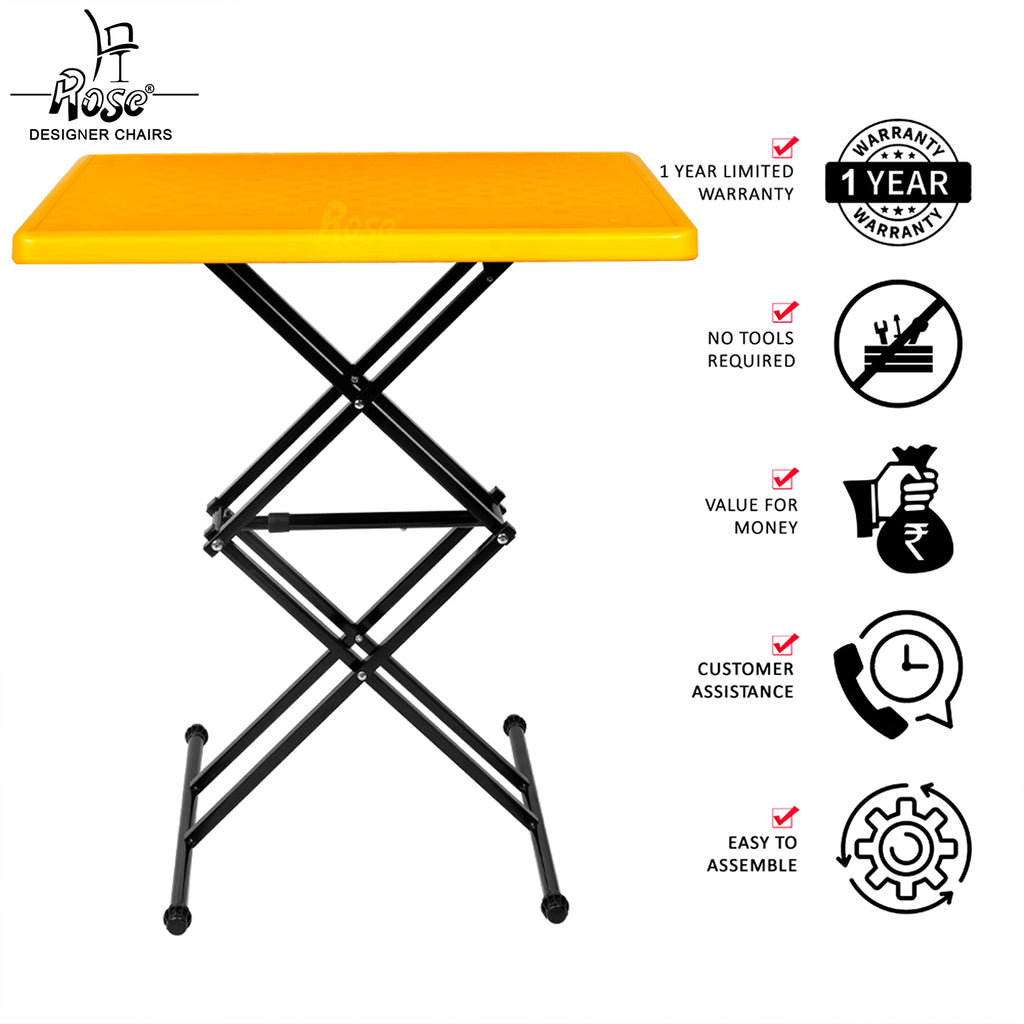 Multi-Purpose Laptop Table(Yellow) Set of Service