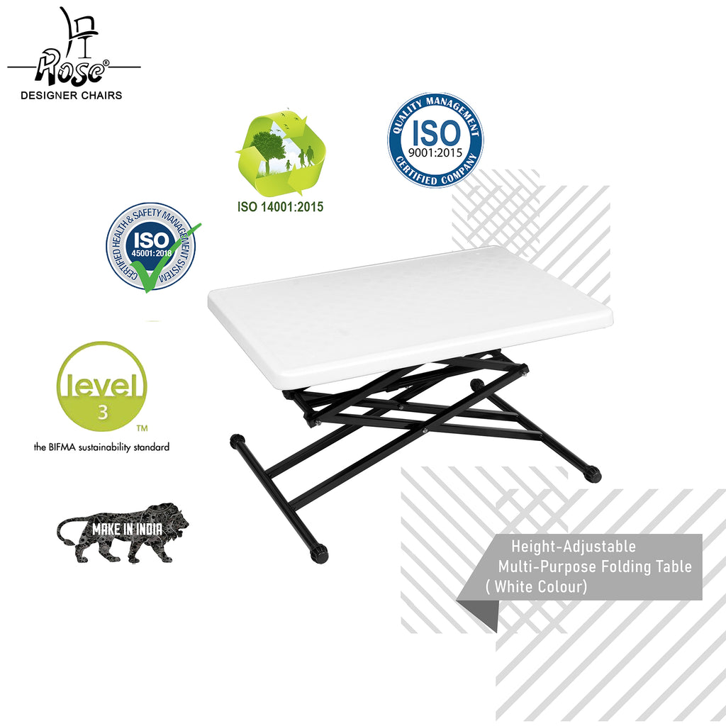 Multi-Purpose Laptop Table(White) Set of 1 Service