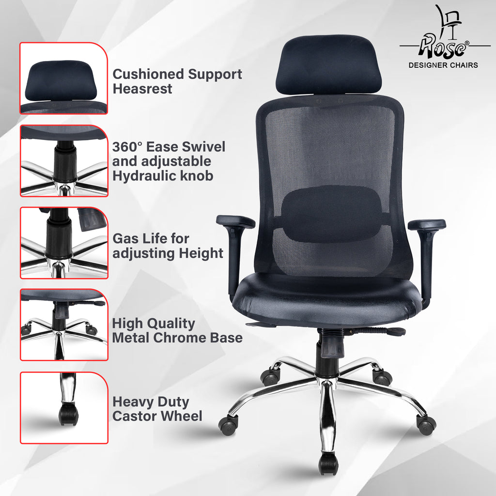 ROSE® Hauwk High Back Office Chair