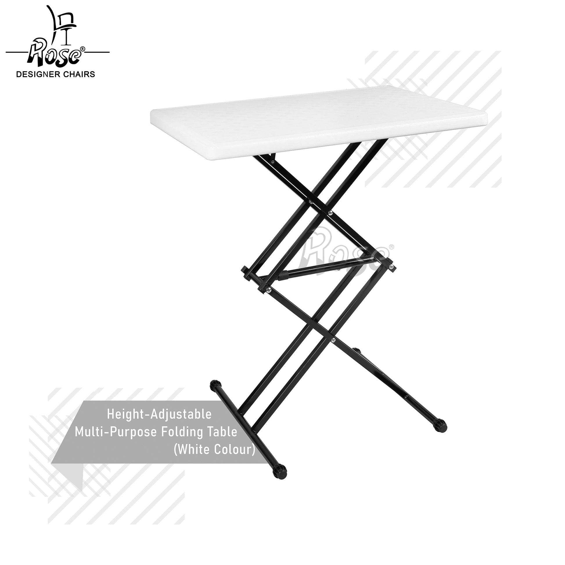 Multi-Purpose Laptop Table(White) Set of 1 Bg Img
