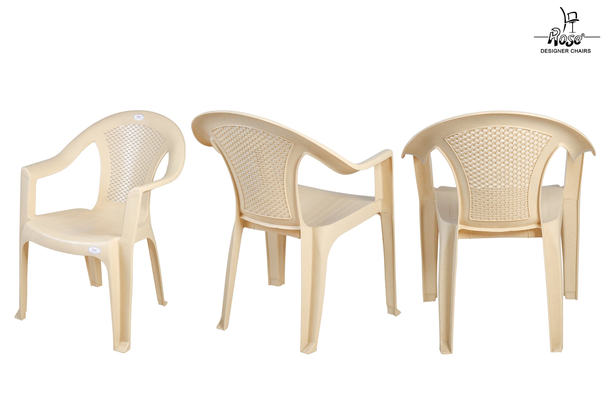 ROSE® Barry Plastic Chair | Indoor Outdoor Chair