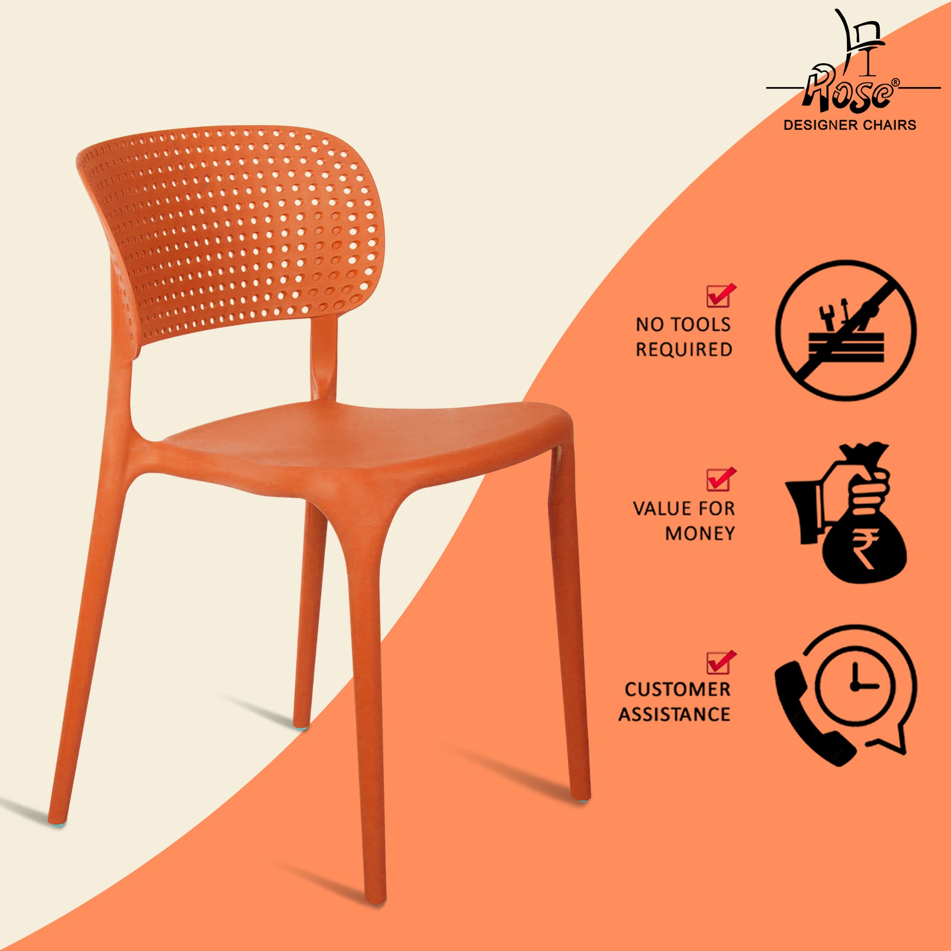 Evaa Orange set of 02