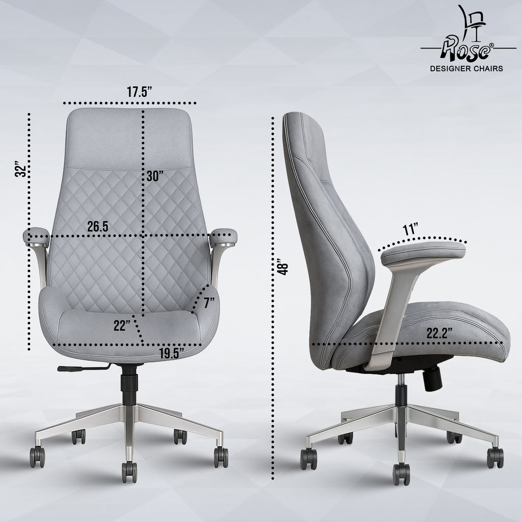 Apricot(Grey Set of 1) Dimensions