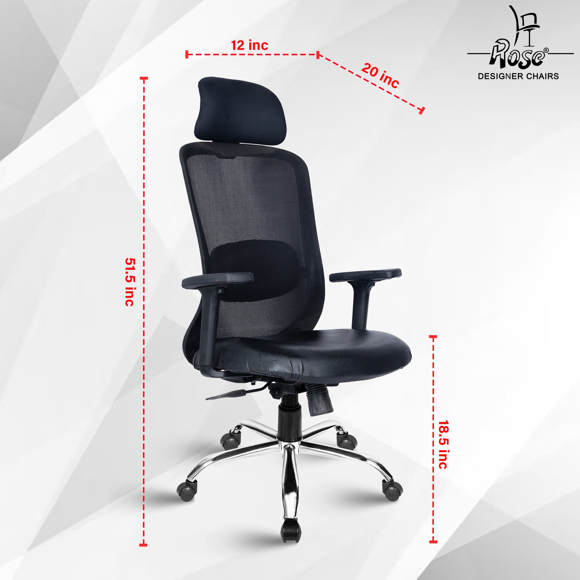ROSE® Hauwk High Back Office Chair