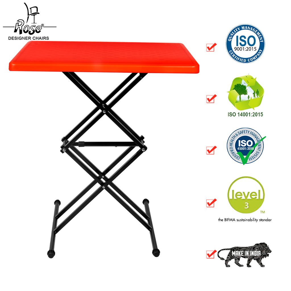Multi-Purpose Laptop Table(Red) Set of Service 2