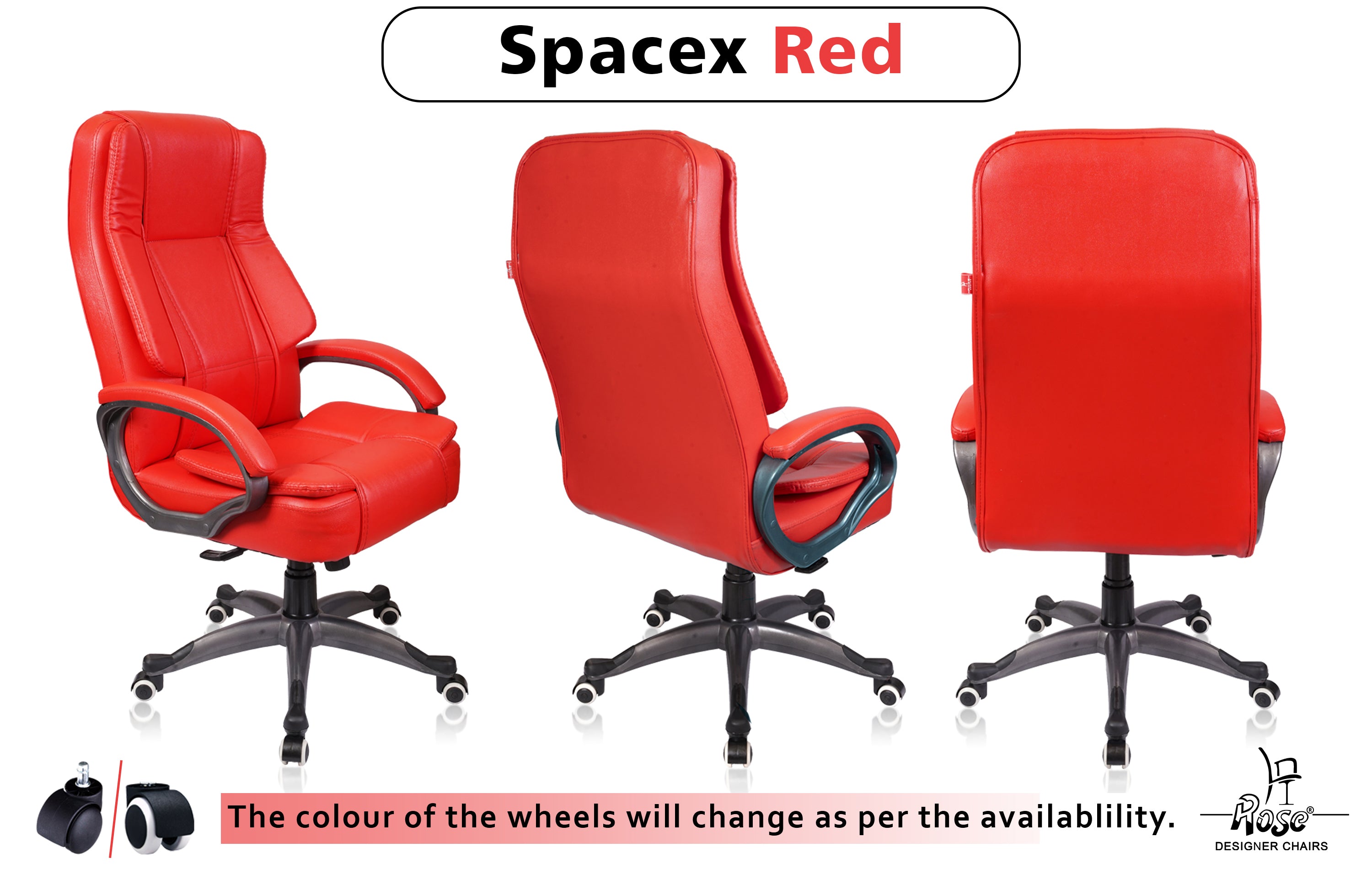 ROSE® SpaceX I HB Office Chair | Leatherette – Rose Designer Chairs