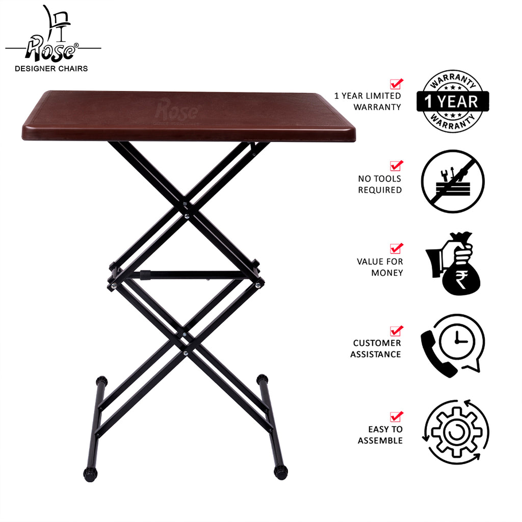 Multi-Purpose Laptop Table(Brown) Set of 1 Service 2