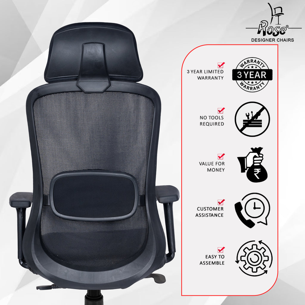 ROSE® Hauwk High Back Office Chair