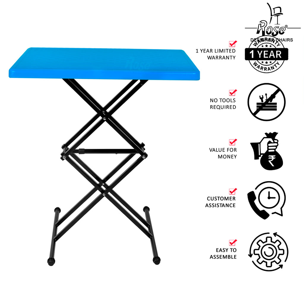Multi-Purpose Laptop Table(Blue) Set of 1 Service 2