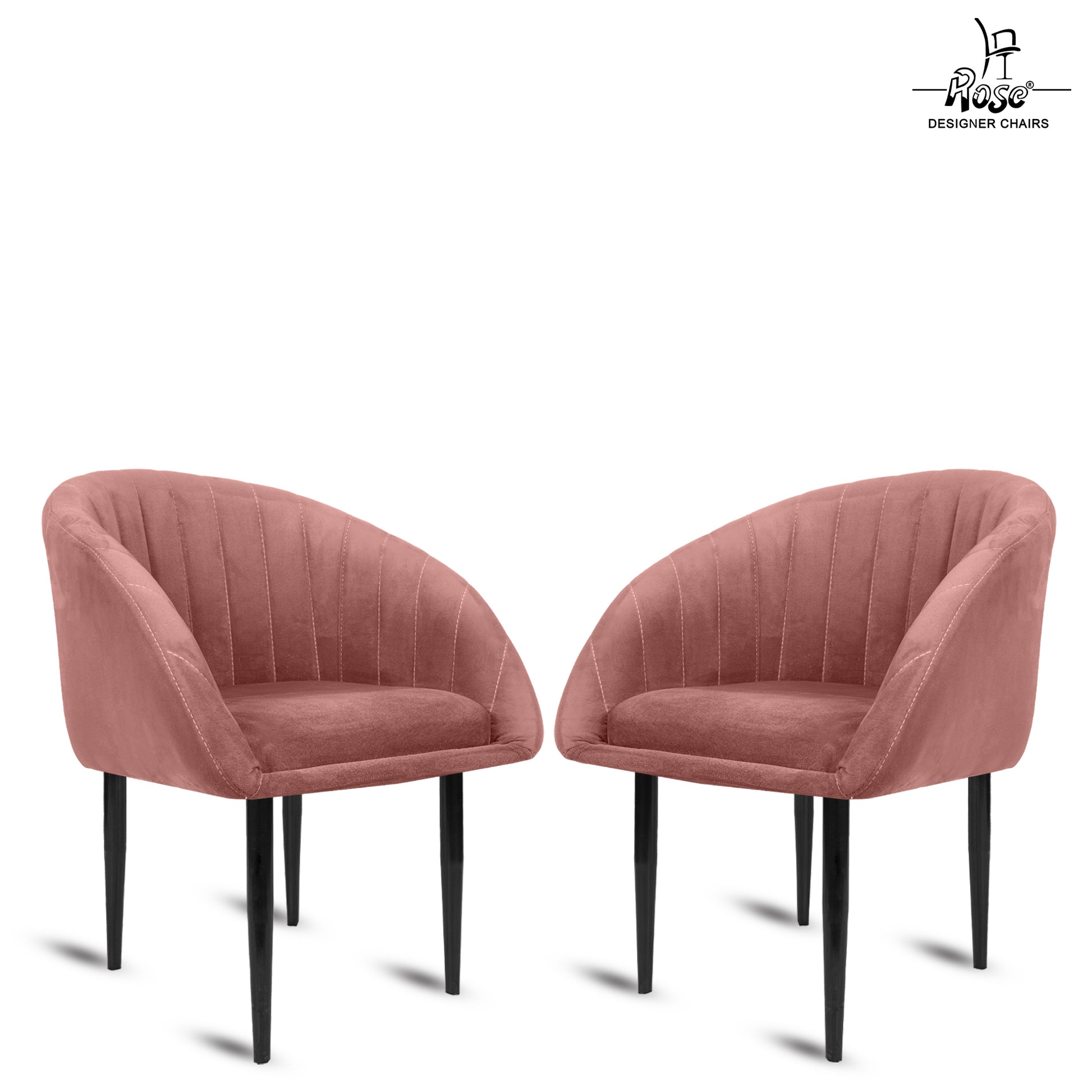 ROSE® Amber Dining Chair | Velvet