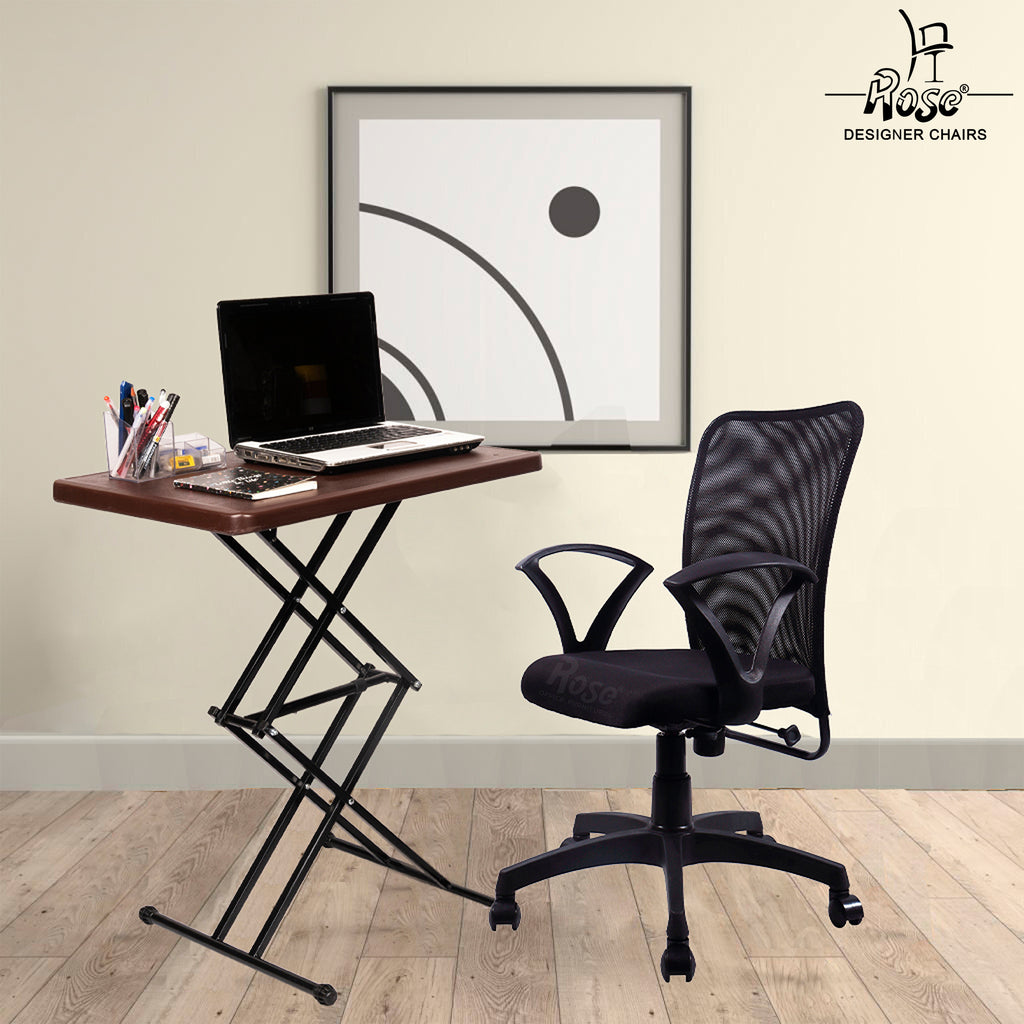 Multi-Purpose Laptop Table(Brown) Set of 1 Bg Img