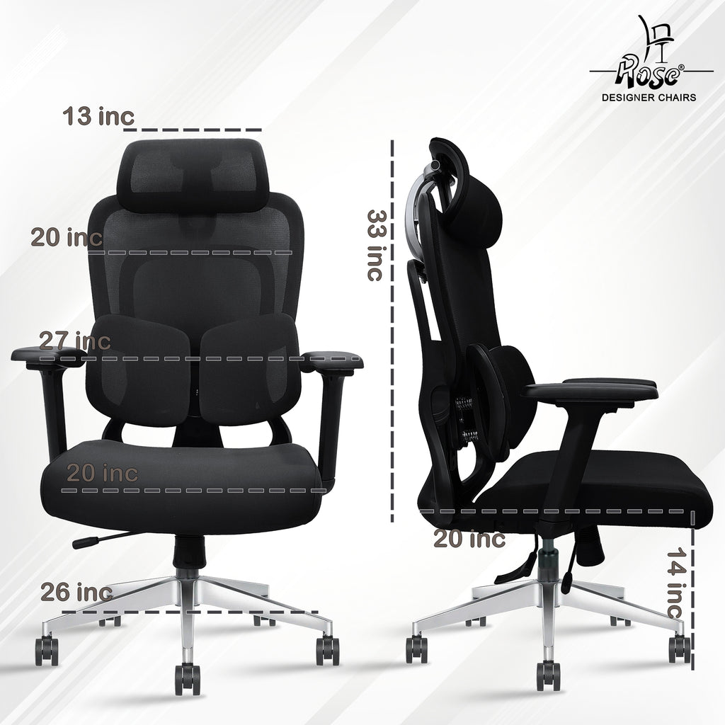 ROSE® Cartier Premium Supreme Support Ergonomic Office Chair
