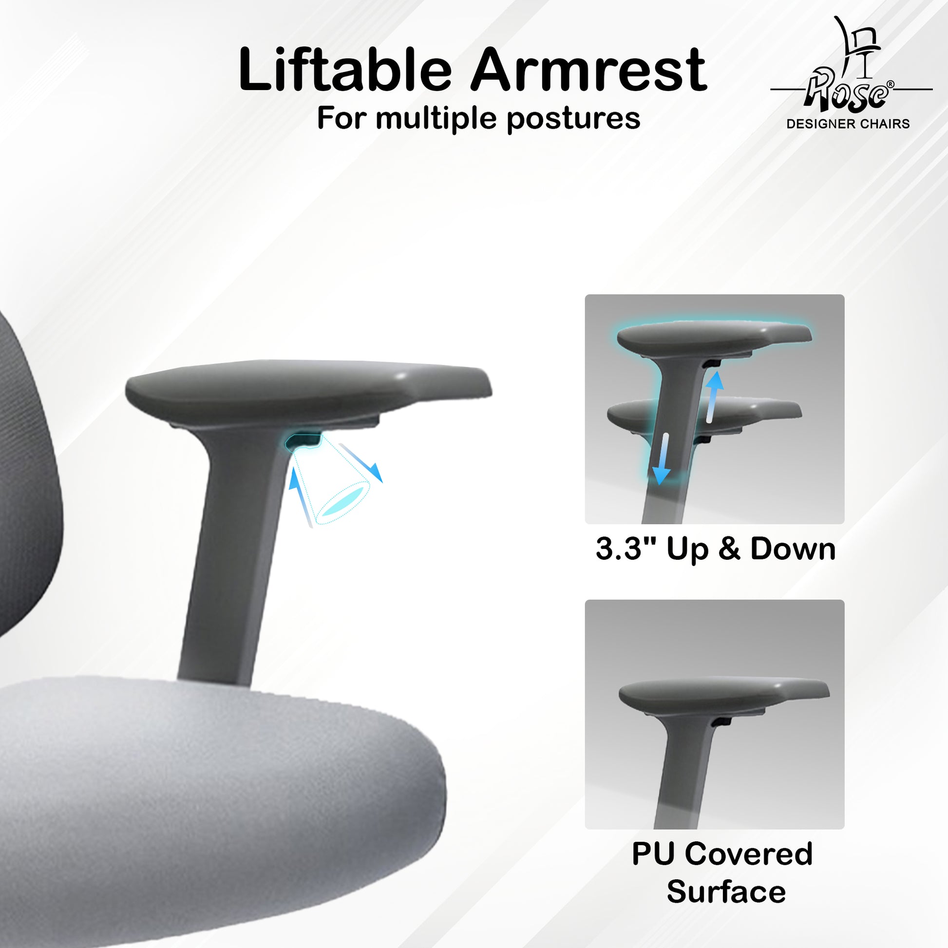 ROSE® Cartier Premium – Supreme Support Ergonomic Office Chair