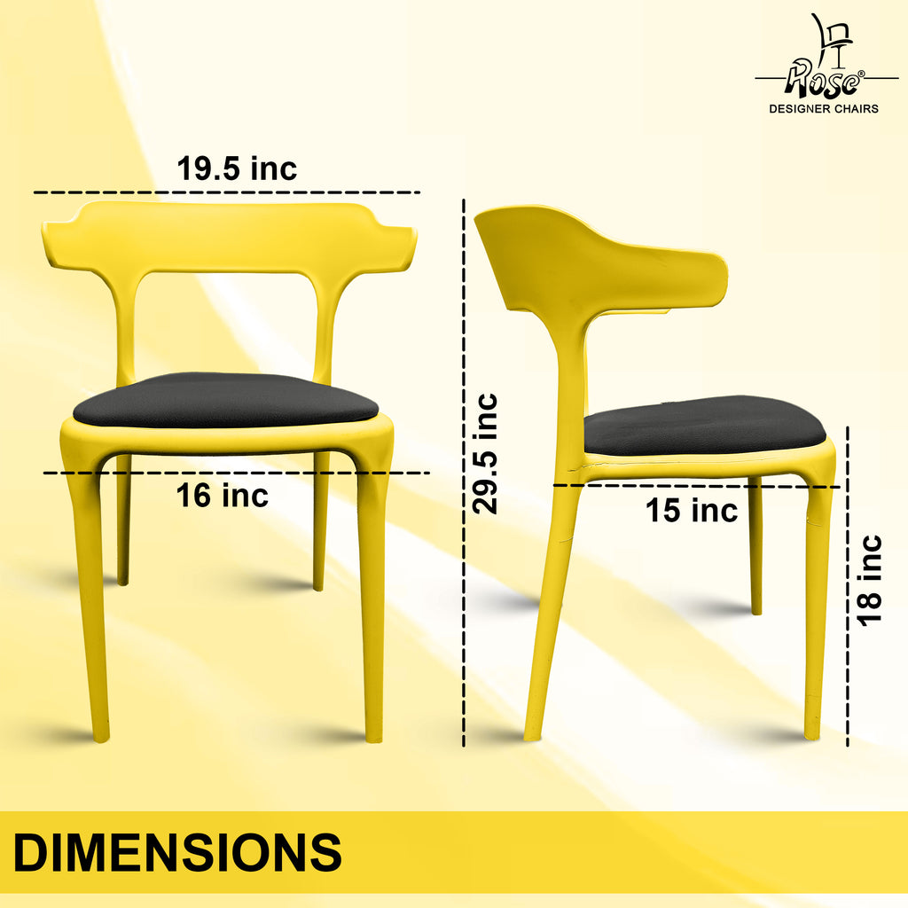 ROSE® Vision Cafe Chair | Cushioned Seat