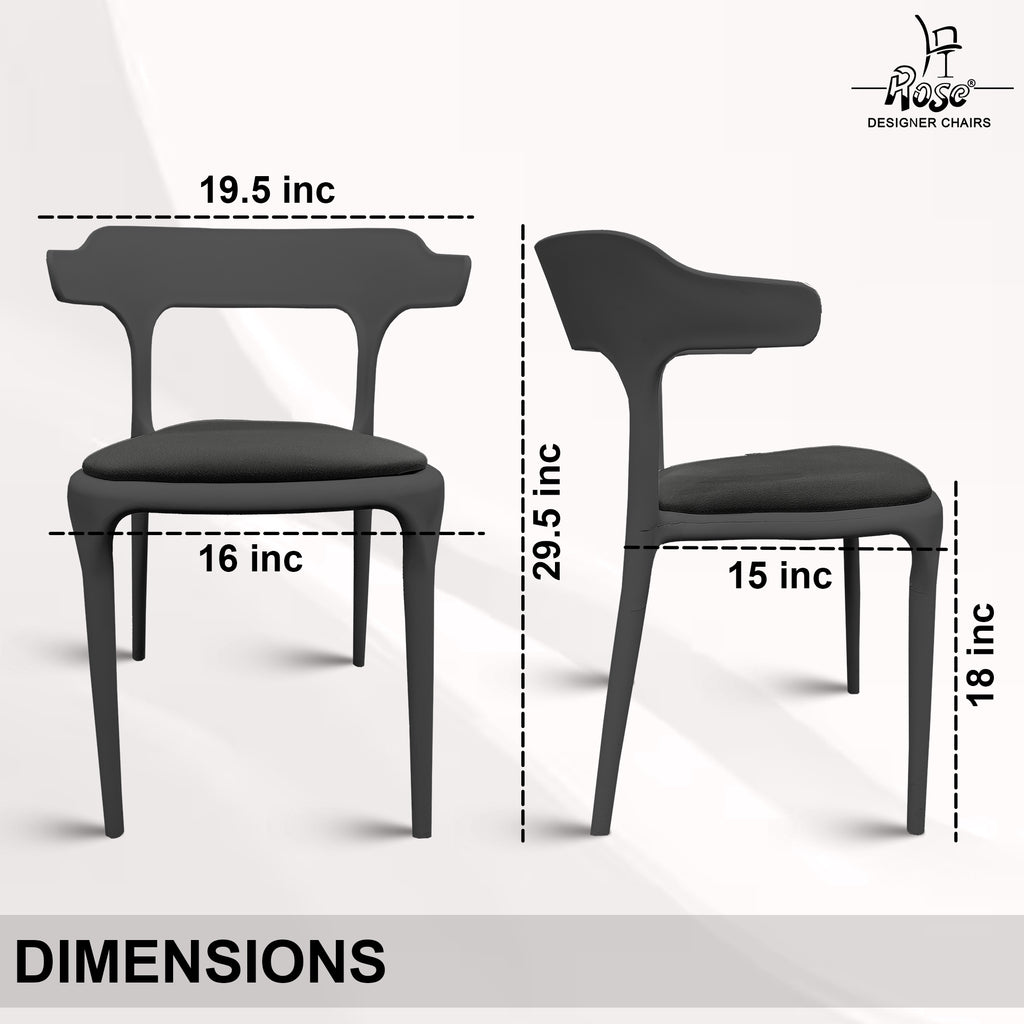 ROSE® Vision Cafe Chair | Cushioned Seat