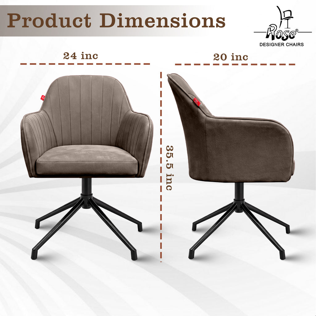 Kezia (Brown) Set of 4 Dimensions