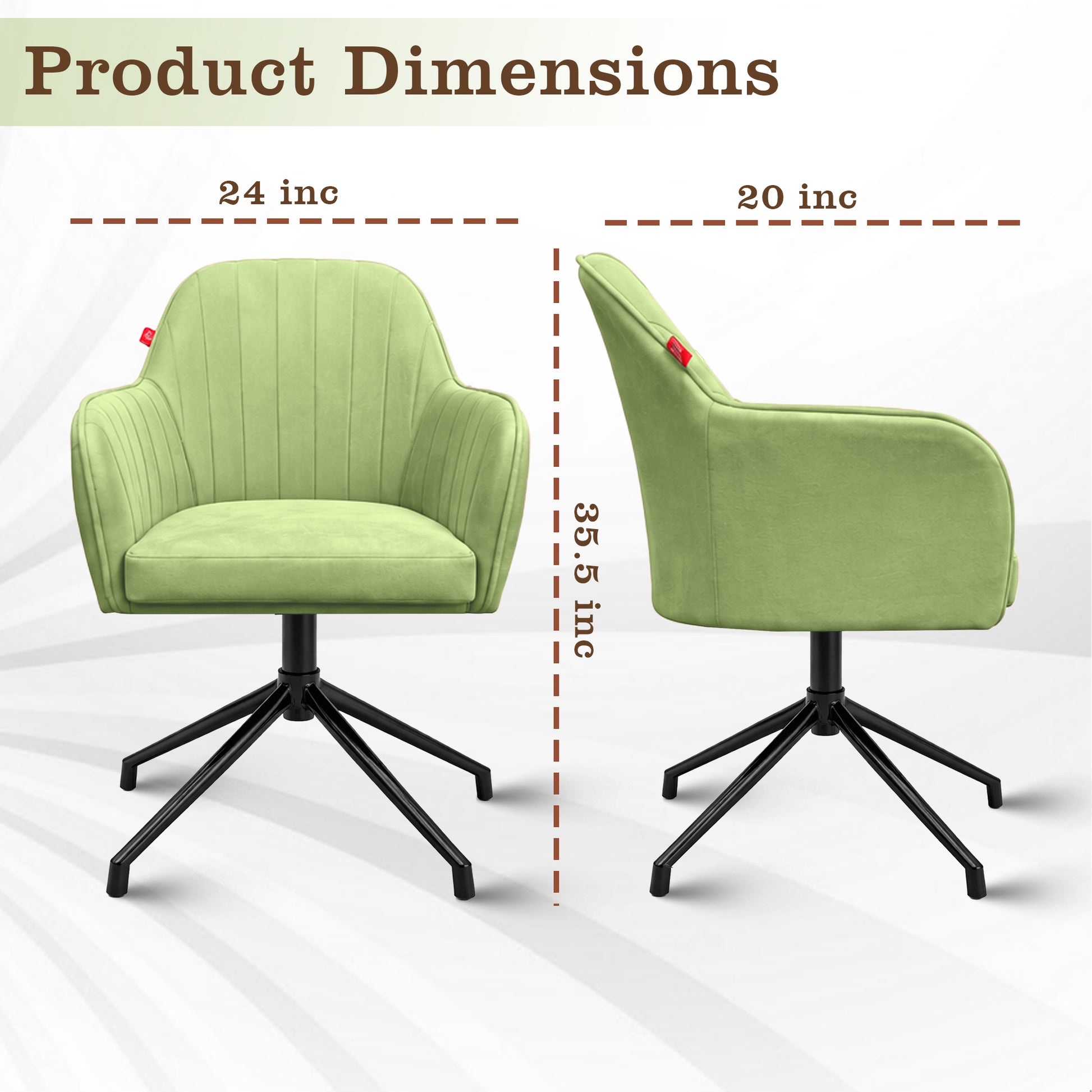 Kezia (Green) Set of 1 Dimensions