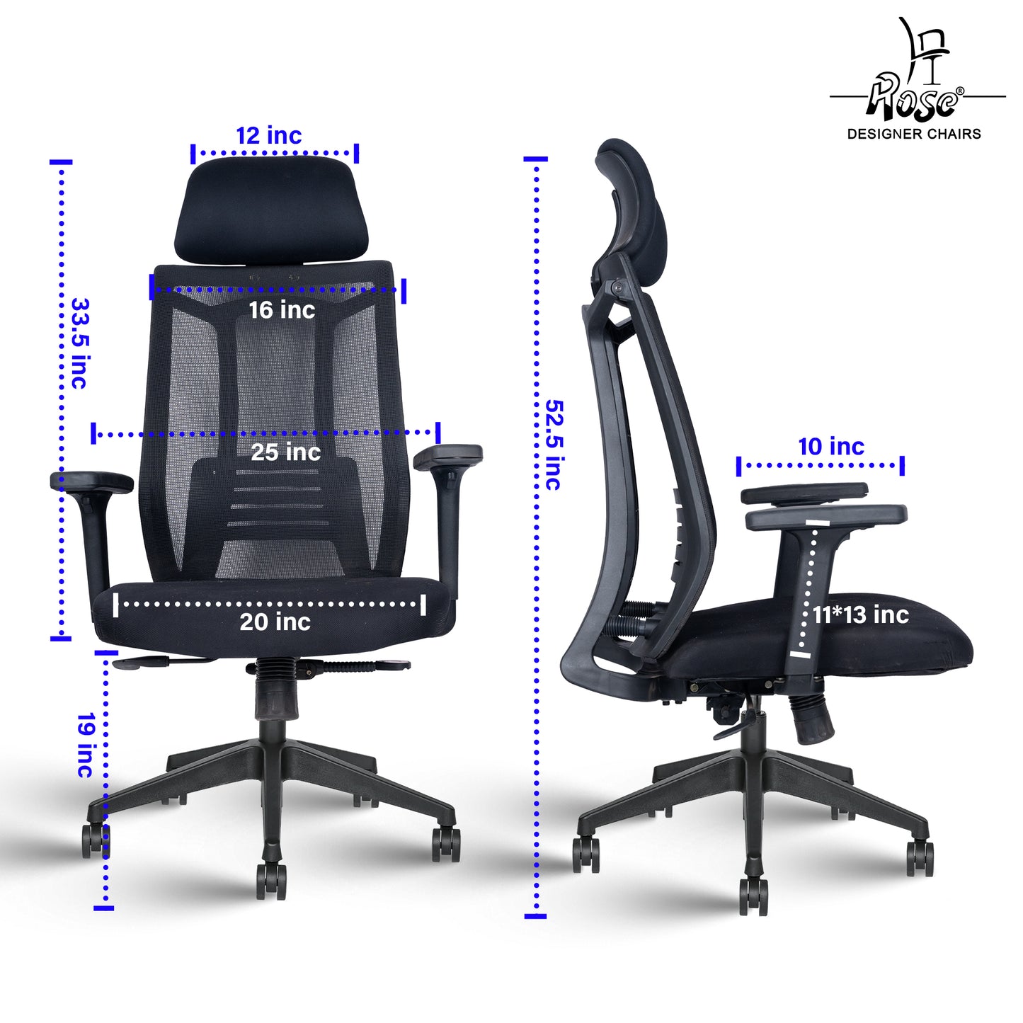 ROSE® Twister High Back Office Chair