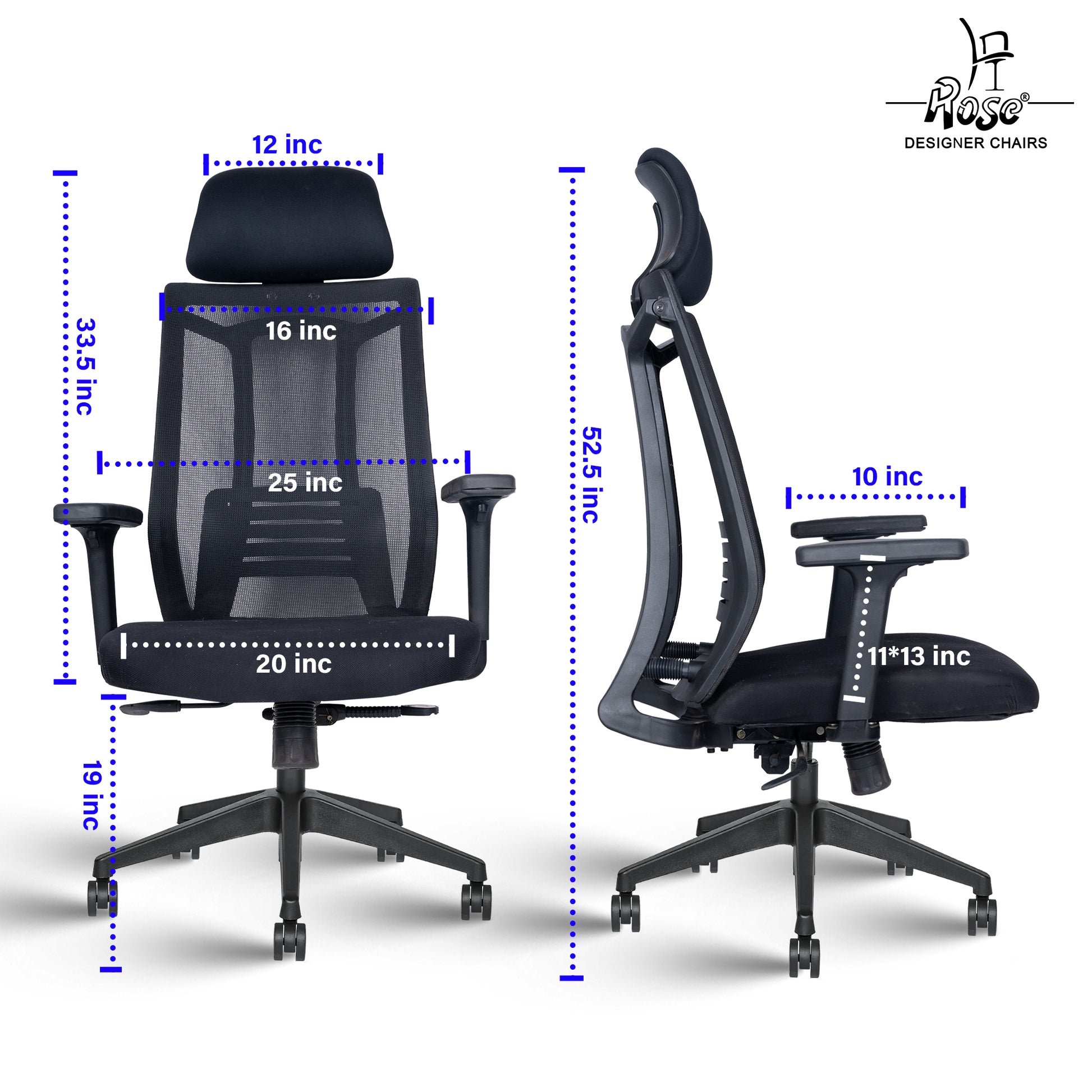 ROSE® Twister High Back Office Chair