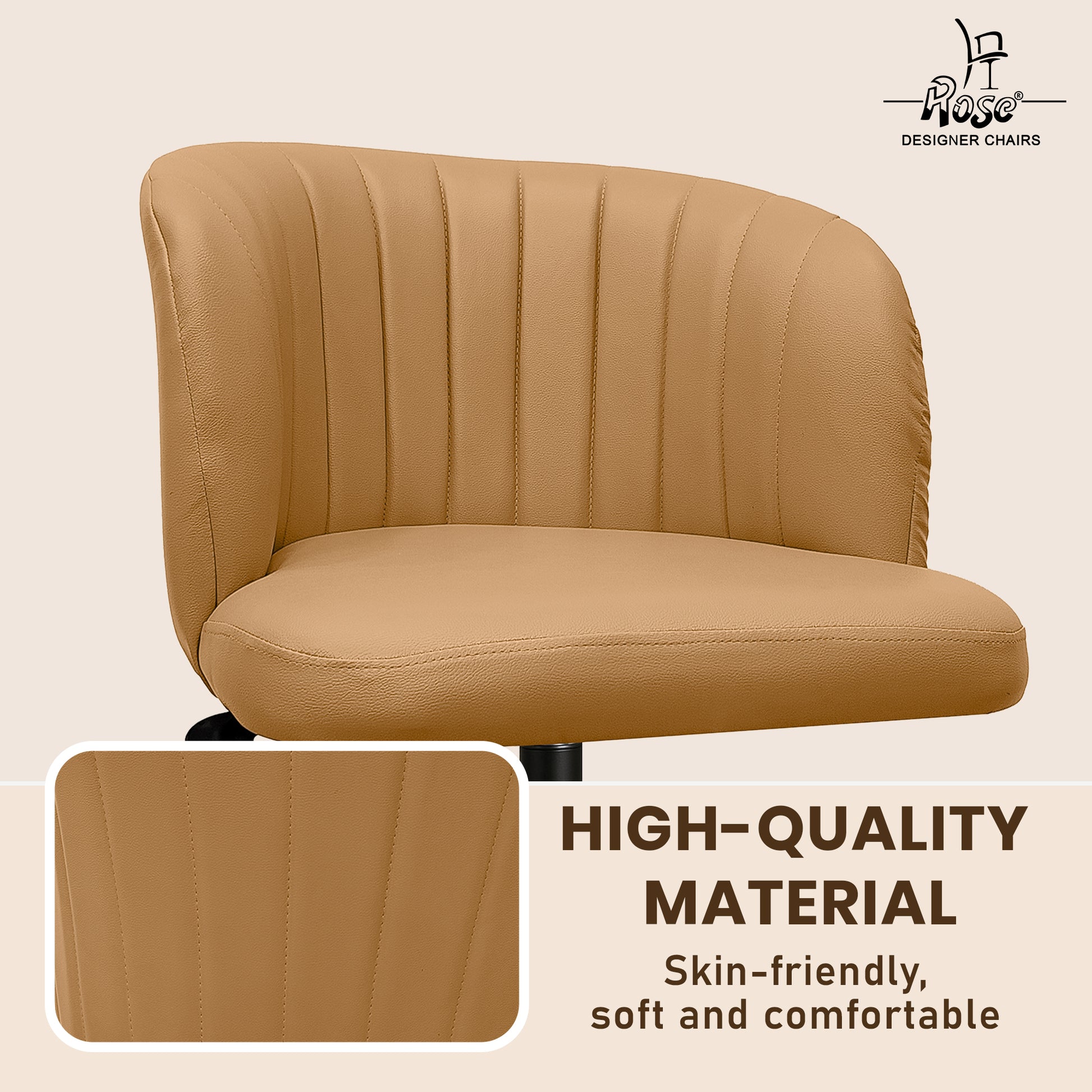 Nova Spin Comfort seat Revolving chair set of 1 features 2