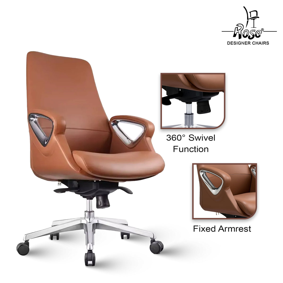 Rose® Nexa MB Luxury Chair | Leatherette