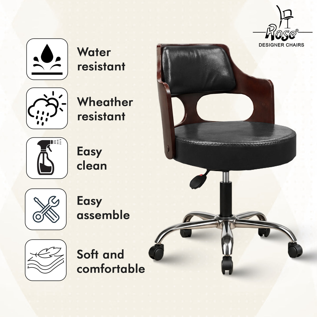 Riva Revolving Bar Stool_Midnight Black_Set of 1_Feature_02