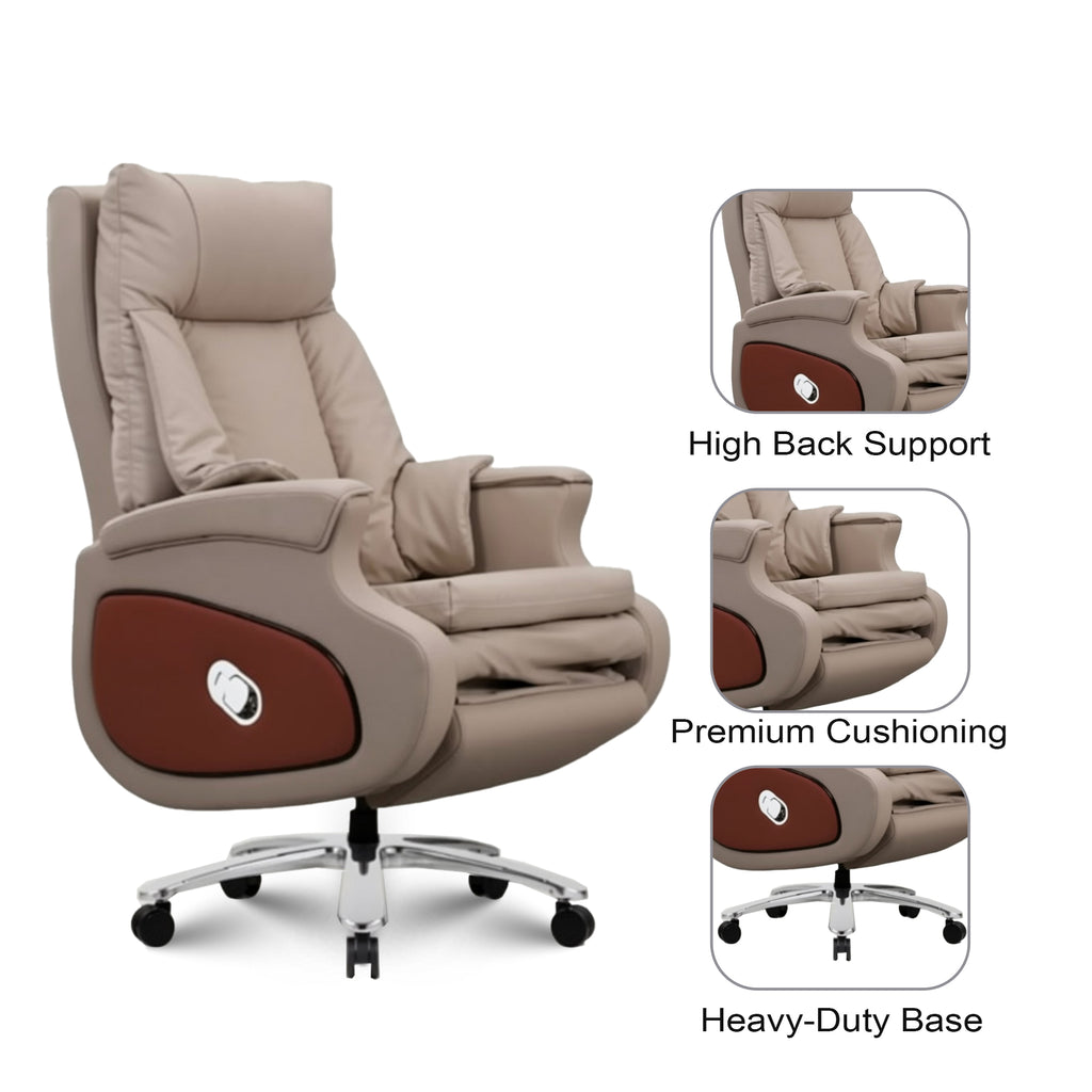 Rose® Bugatti HB Luxury Chair | Leatherette