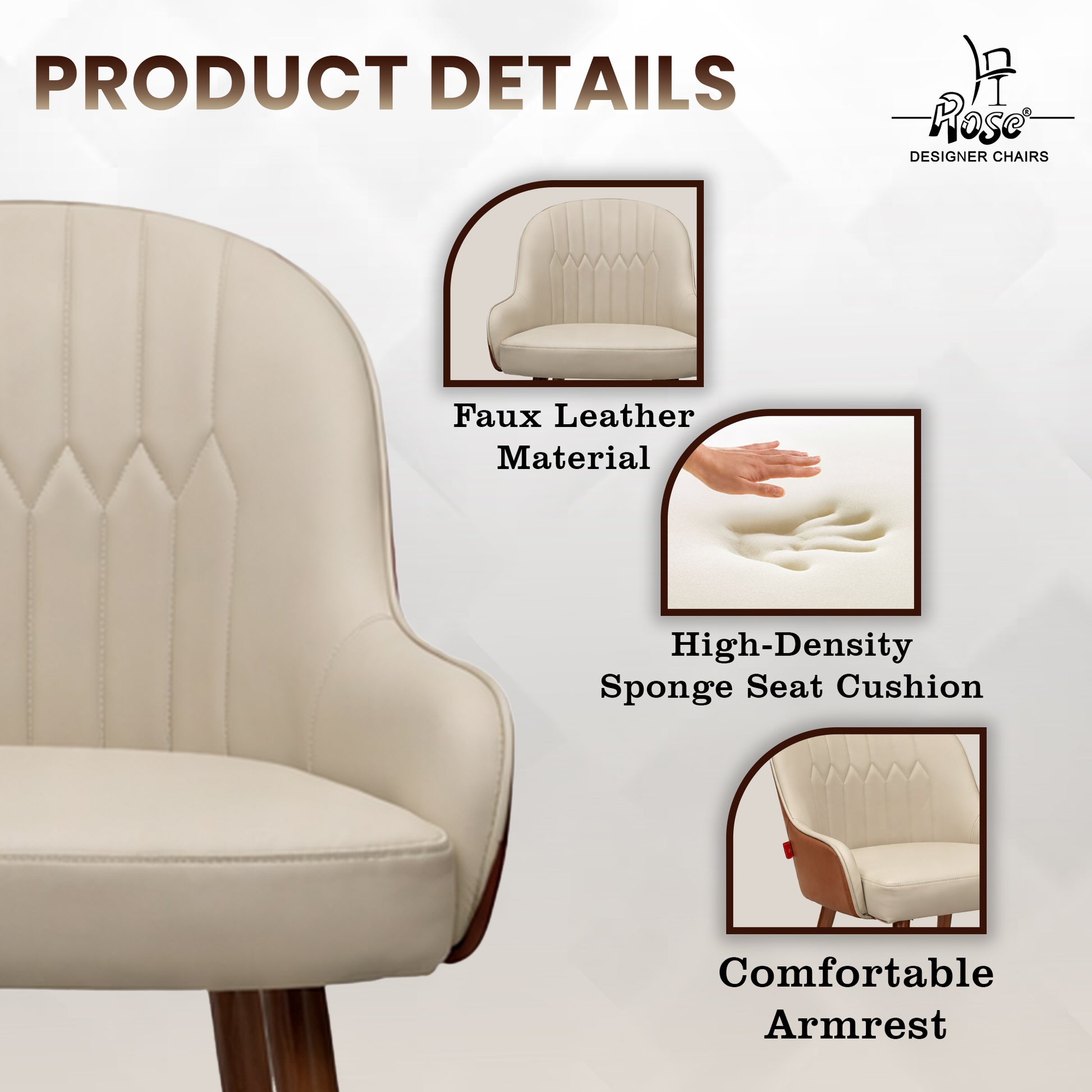 bently cafe chairs features set of 4 