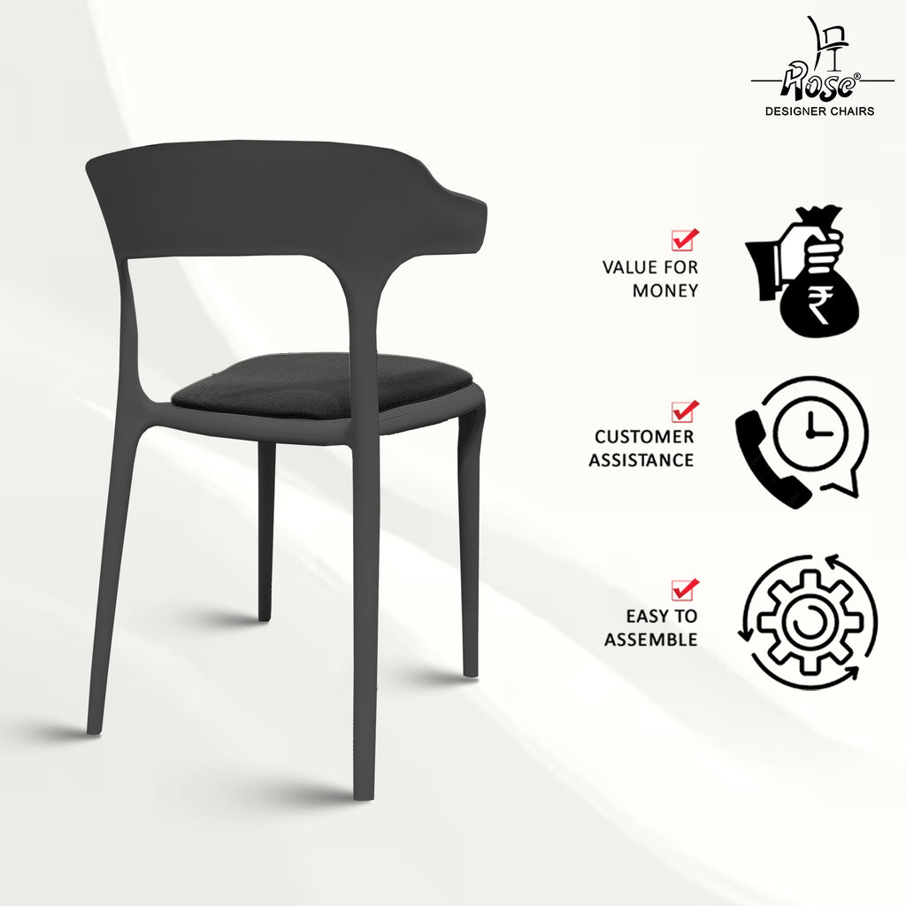 ROSE® Vision Cafe Chair | Cushioned Seat