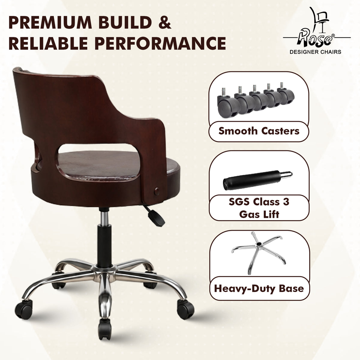 Riva Revolving Bar Stool_Brown_Set of 1_Feature_03