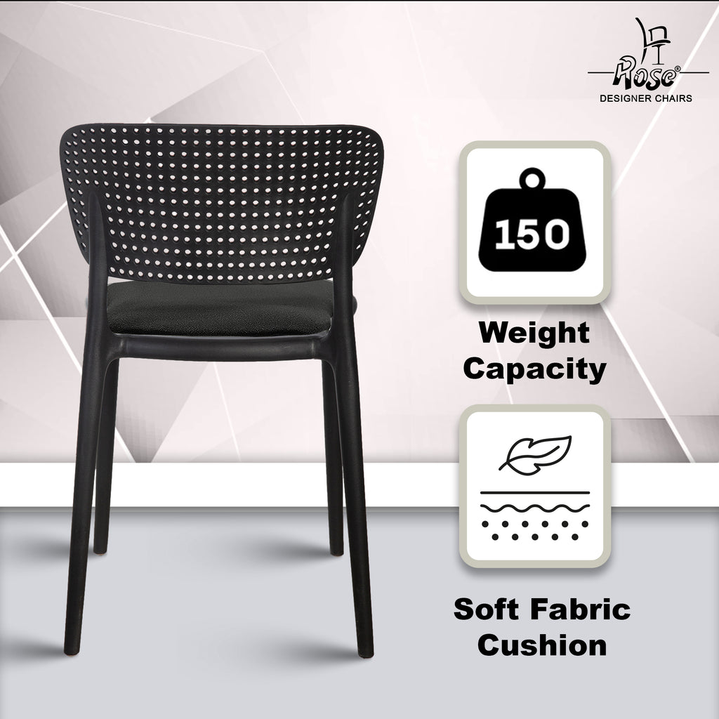 Evaa black cushion(black) set 2 features 2