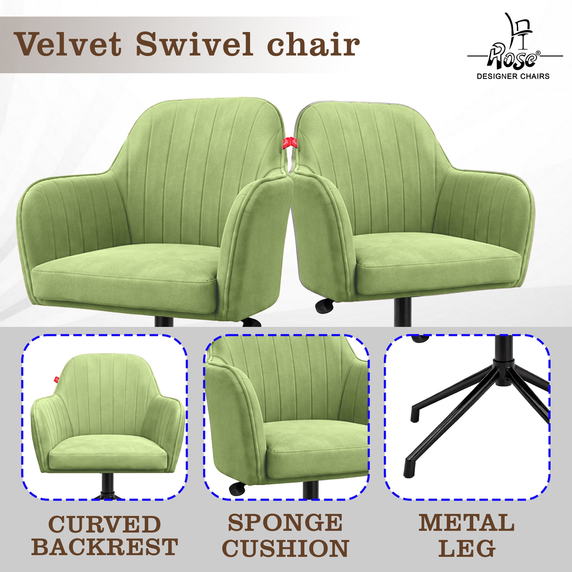 Kezia (Green) Set of 2 Features