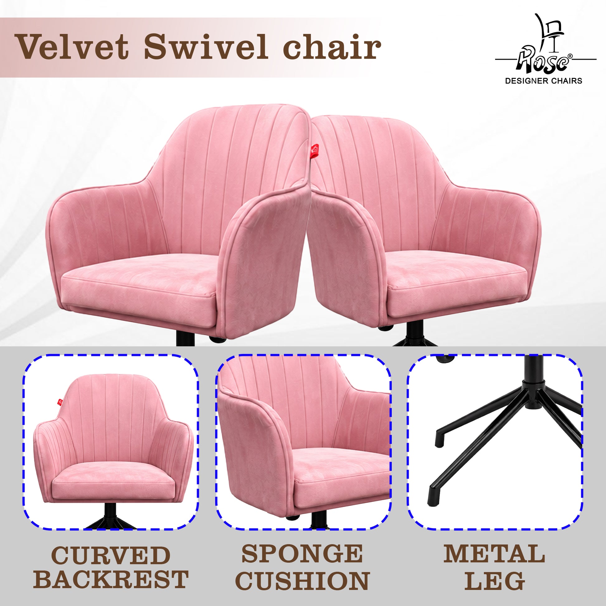 Kezia (Pink) Set of 2 Features