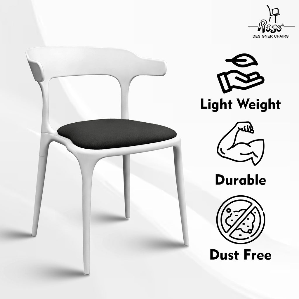 vision cushion black and white set of 2