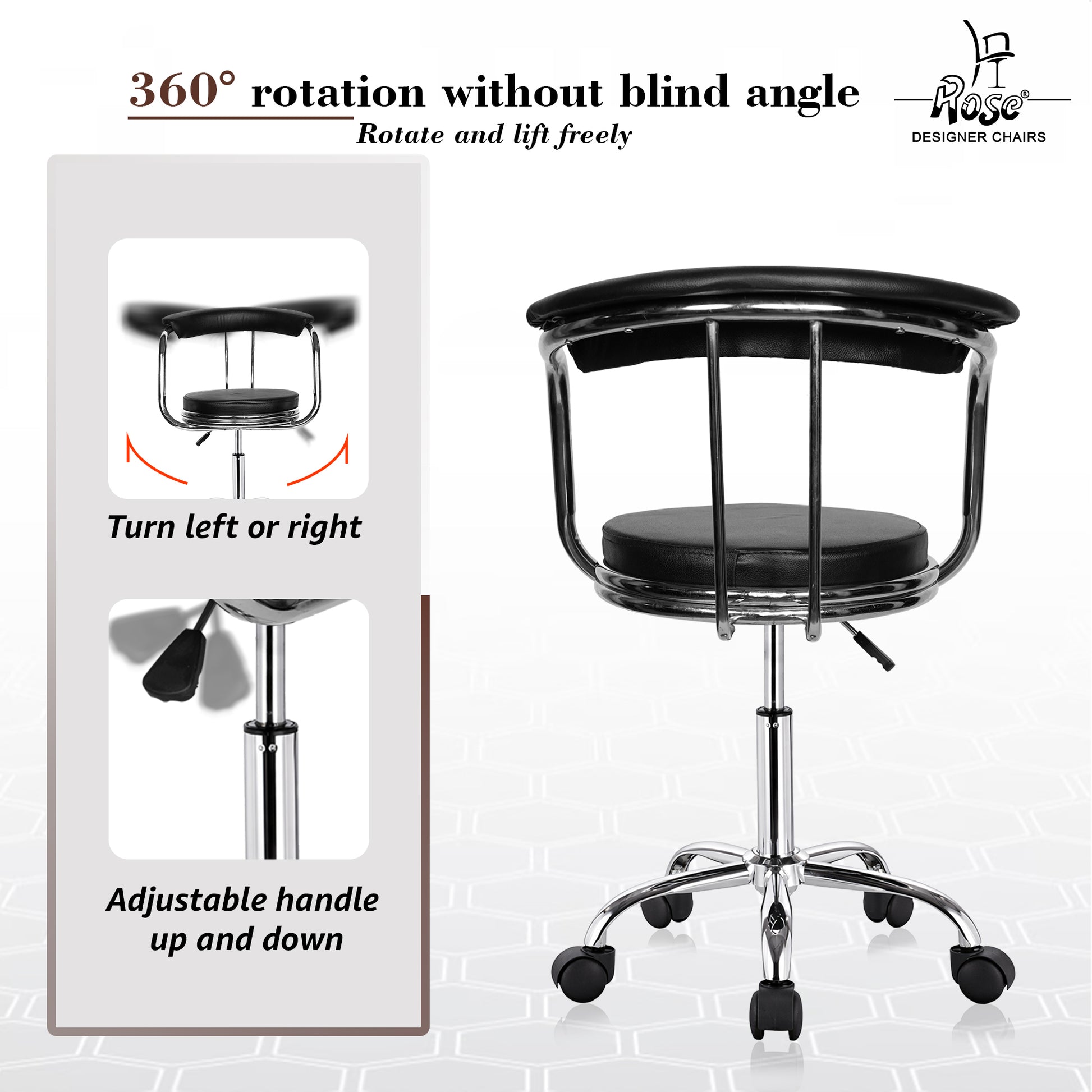 Kiya  revoling black set of 1 features 2