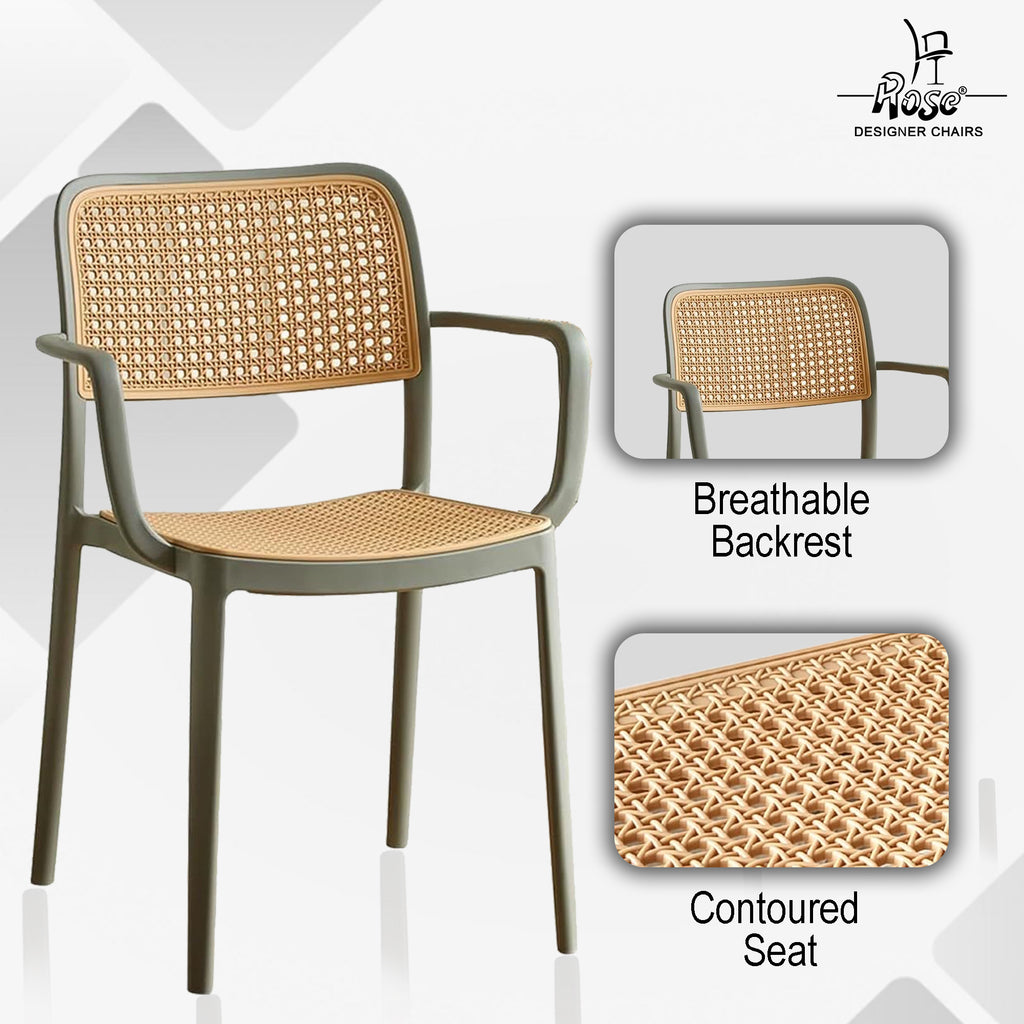 Tokiyo Chair (Grey) Set of 4 Features 2