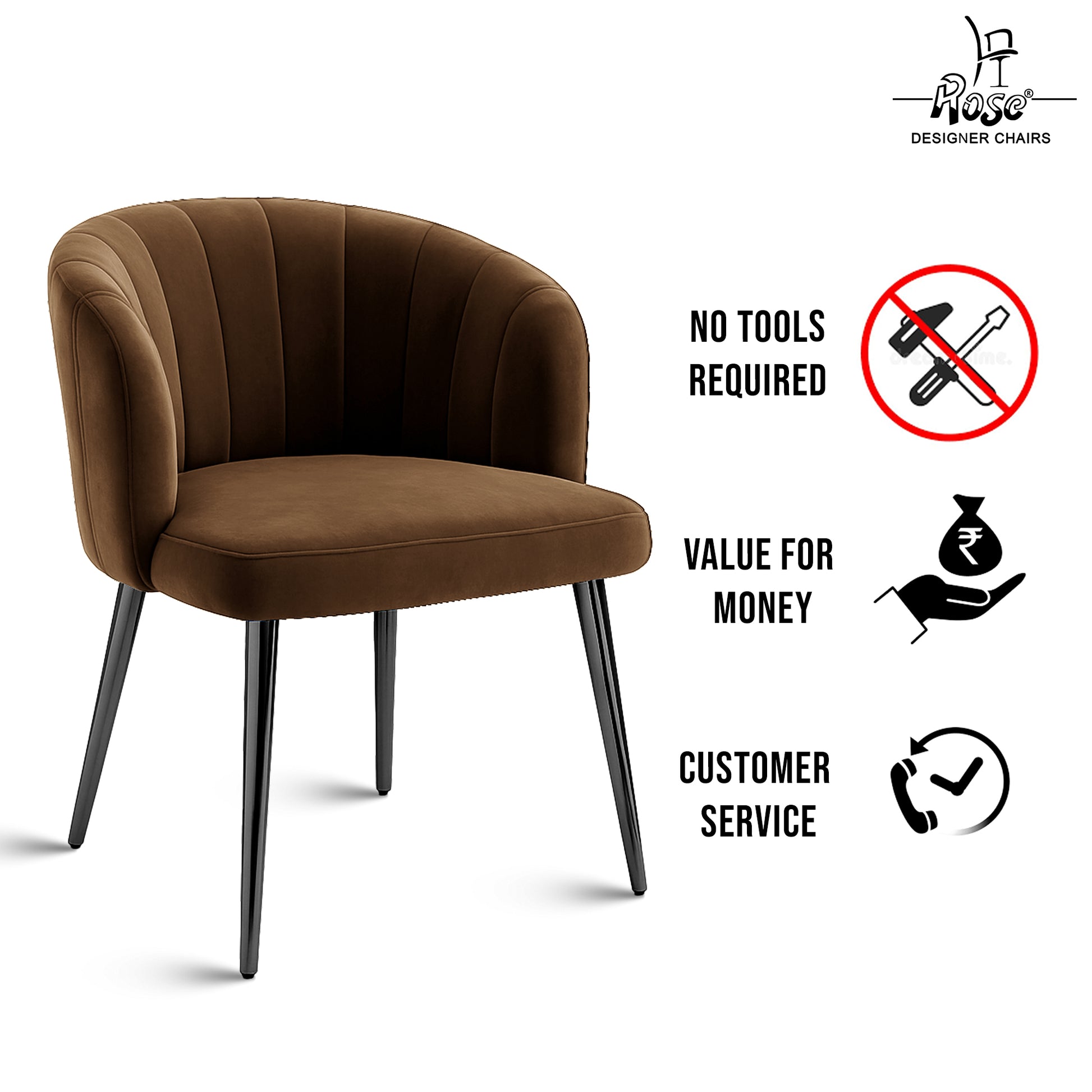 Fire Mocha brown services set of 01