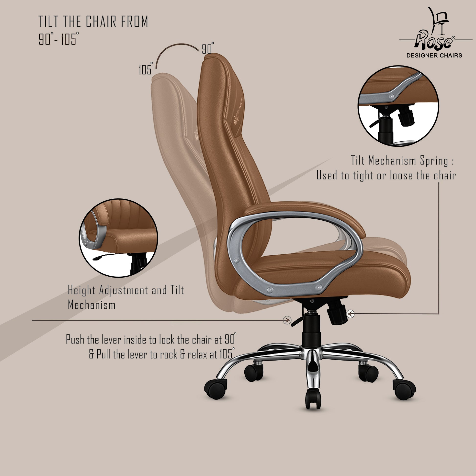 Iran Tan Brown tilting