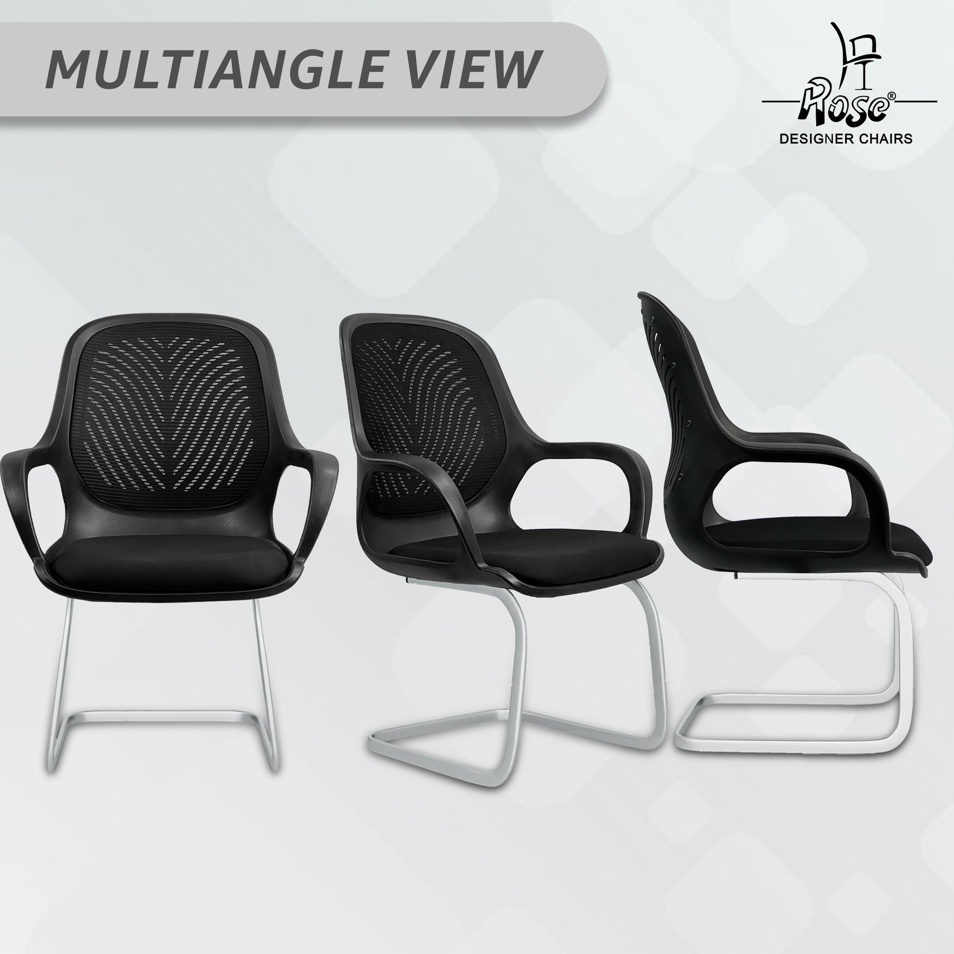 Zaria full black vistar chair multiangle img