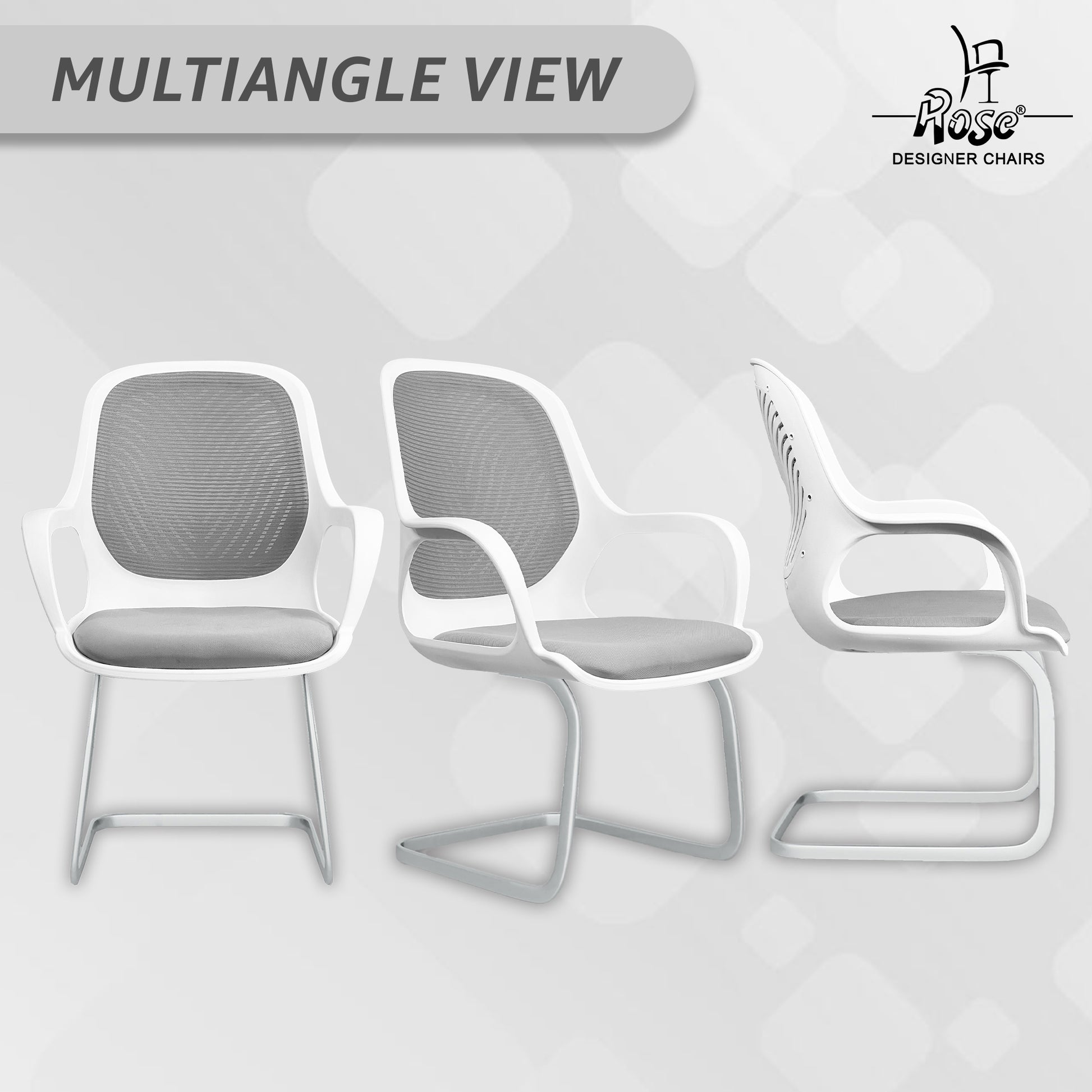 Zaria gray  and white vistar chair mutiangle img